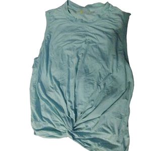 Nwot cute light blue zella top